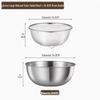 Stainless Steel Kitchen Strainer & Basin Set