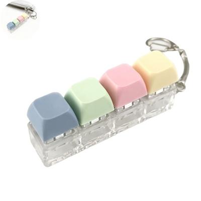 Klaviatūros pakabukas raktams Fidget žaislas Streso mažinimas Kompaktiškas lengvas dizainas Realistiški klavišų spaudimo garsai Raktų pakabukas