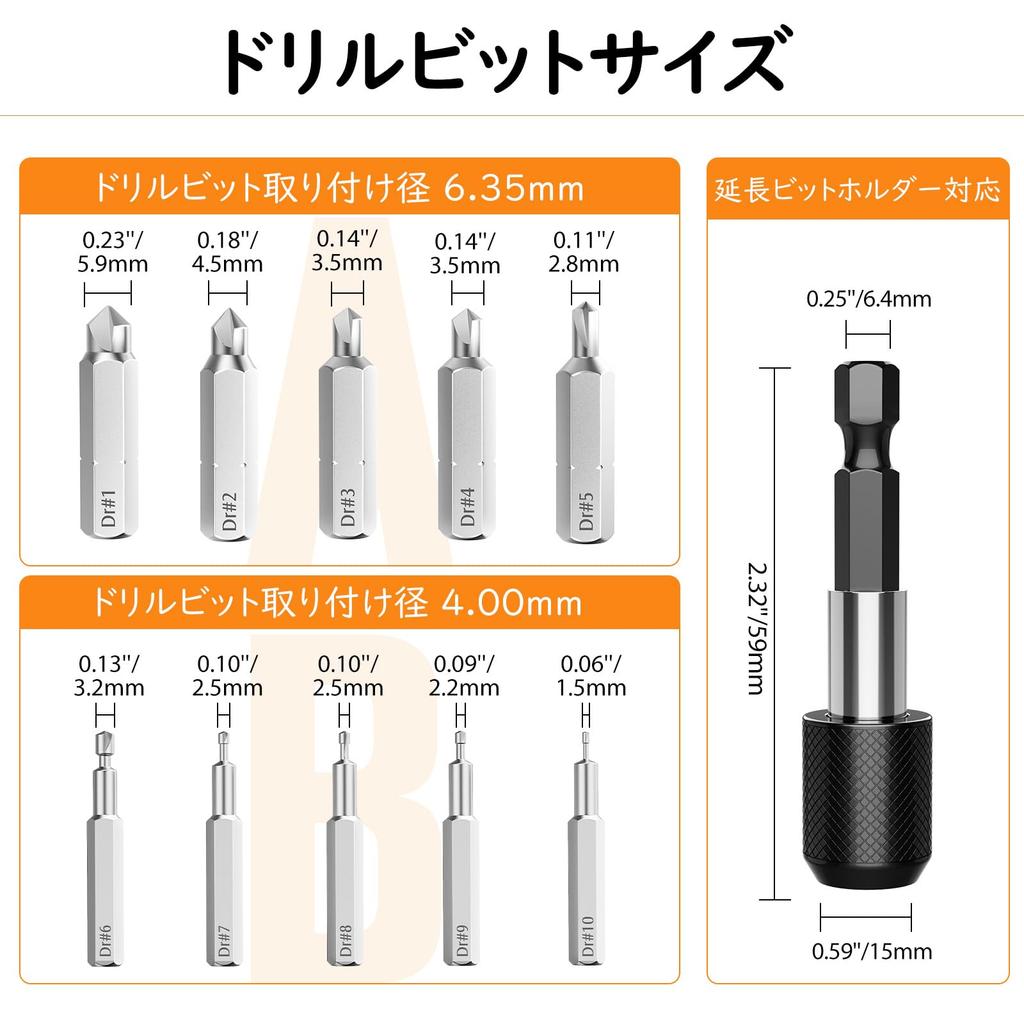 Housolution Drill Bit Includes Stripped Screw Extractor Stripped Screw Removal Broken Bolt Extractor Specialized Screw Head Thread Repair Storage Case