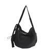 Women's Large Capacity Shoulder Bag Solid Color Crossbody Bag