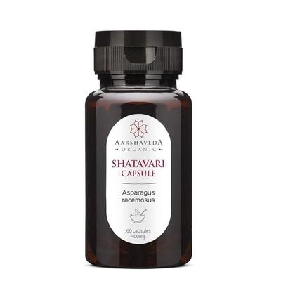Tabletki Shatavari | Dobre samopoczucie kobiet | Redukcja stresu | Suplement na równowagę hormonalną | Kapsułki | 60 tabletek