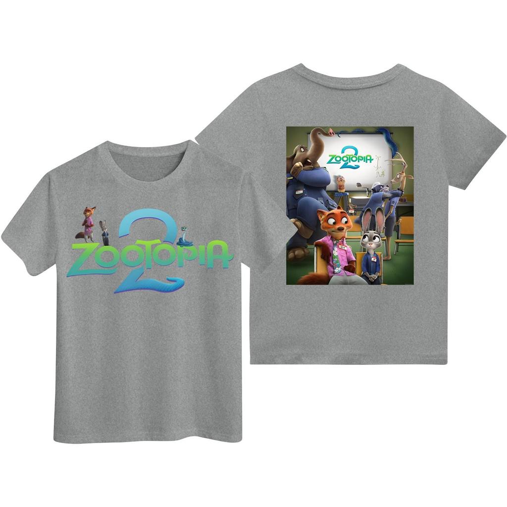 Children's Casual Fashion Cartoon Print Short-sleeved T-shirt Top