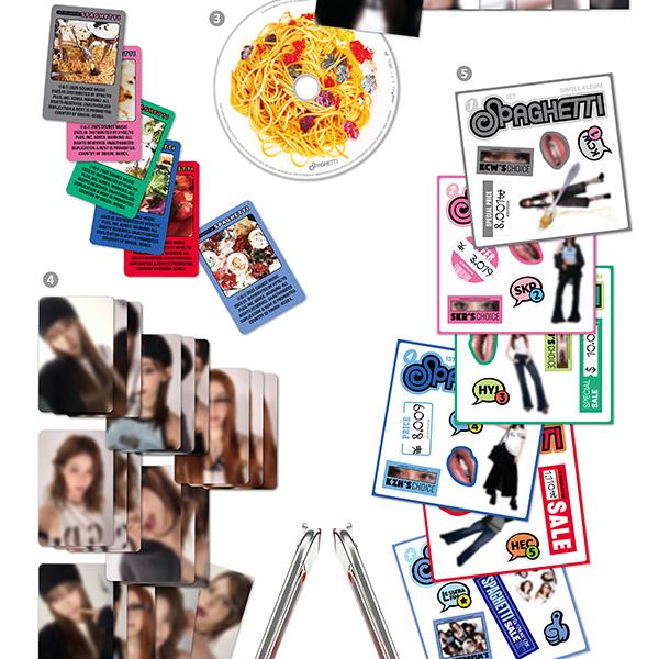 LE SSERAFIM 1st Single Album [SPAGHETTI] (COMPACT Ver.)