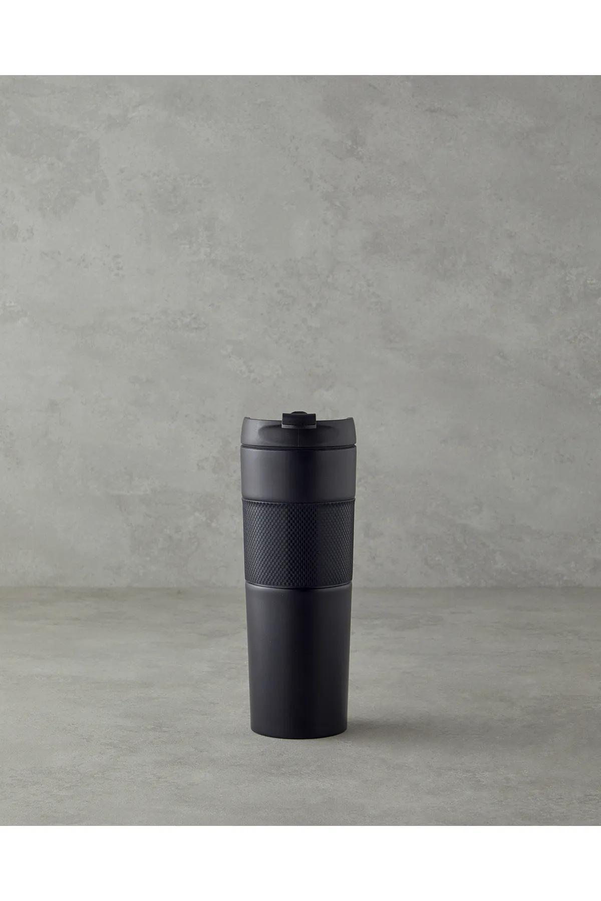 

English Home Glow Çelik French Pressli Travel Mug 450 ml чёрный