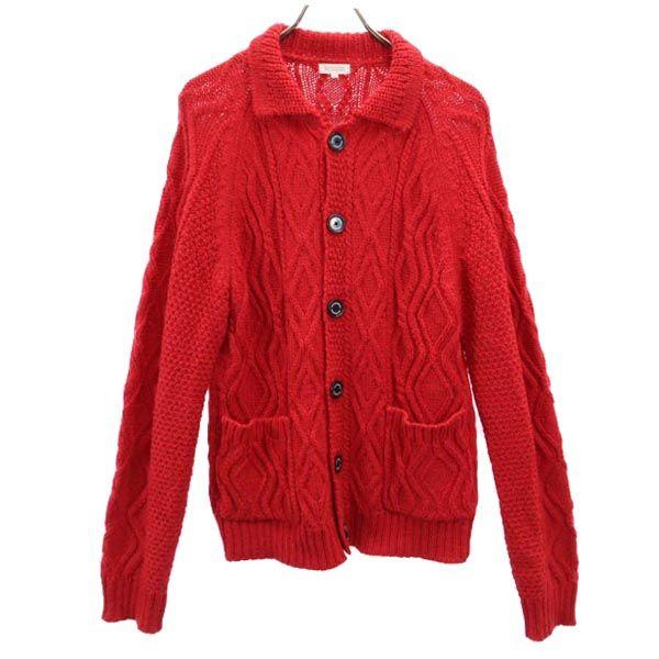 MACKINTOSH PHILOSOPHY Sanyo Shokai Long sleeve knit cardigan 40 Alan Men's Used