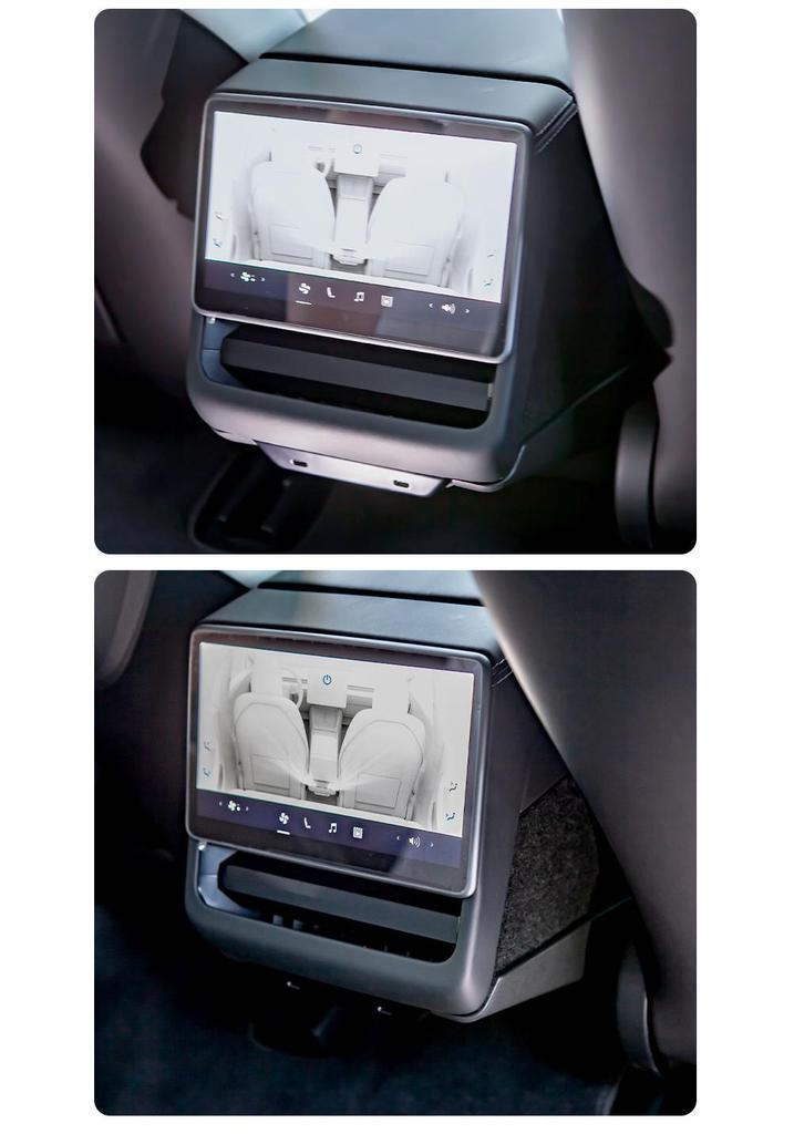 Tesla Model Y Rear Anti-Kick Pad with Highland3 Air Outlet Protection