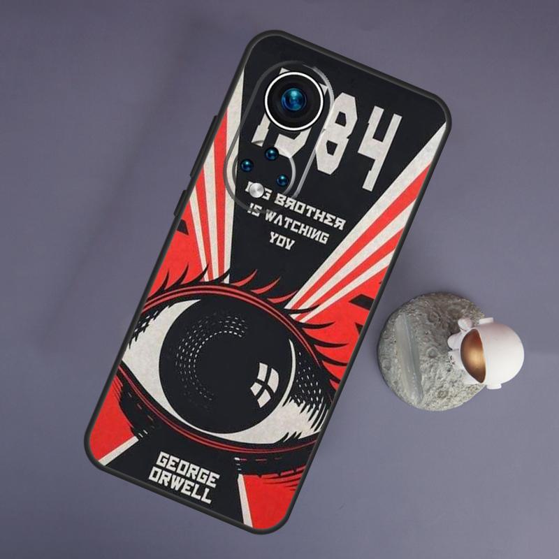 1984 George Orwell For Huawei Honor Magic 5 Lite 70 50 X8 X9 a P20 P30 P40 P50 P60 Pro P Smart Nova 9 5T Case