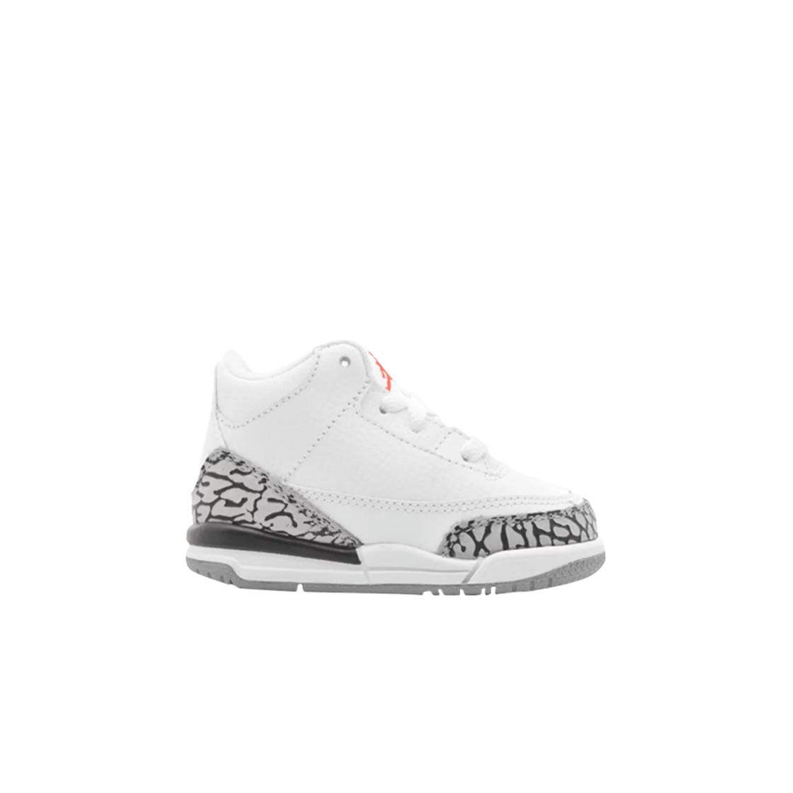 

(тд) Jordan 3 Retro Белый Цементный Серый 140