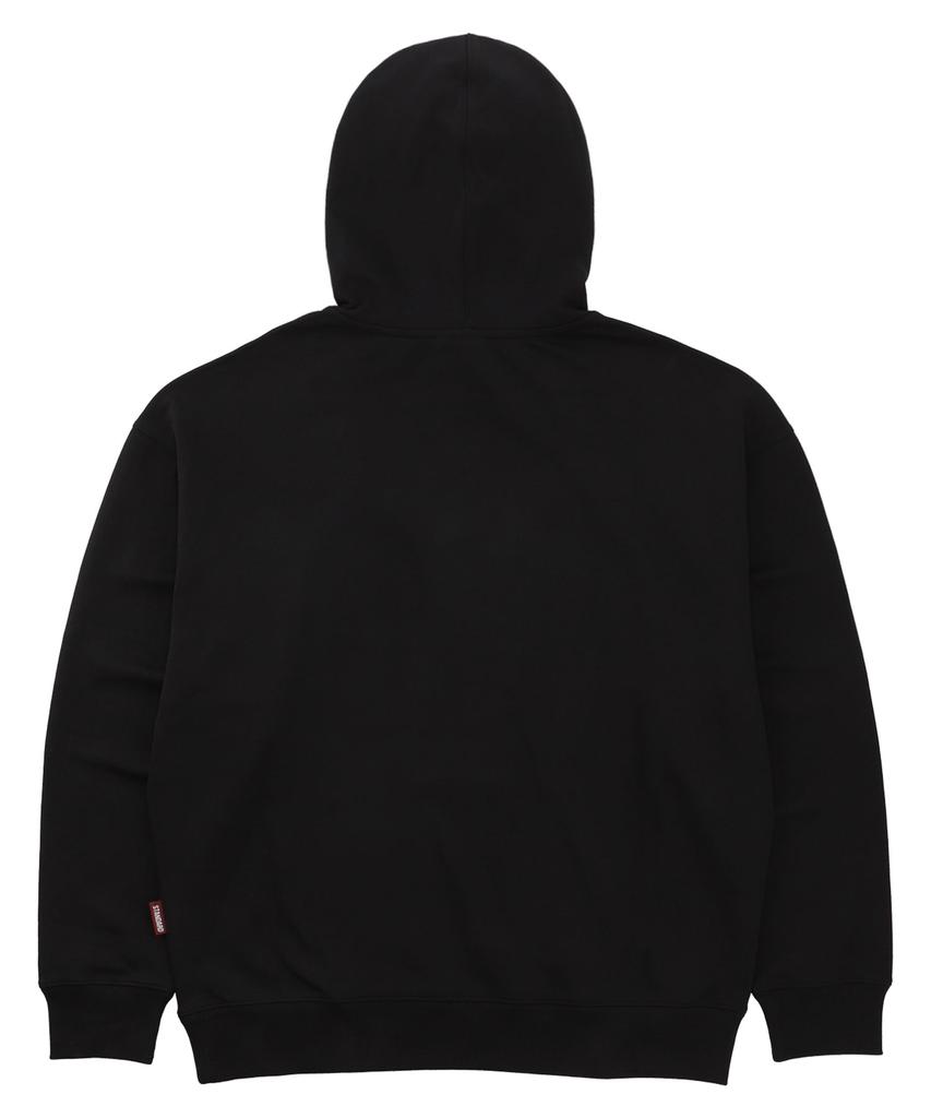 Smile Hoodie Sweatshirt [Black]