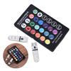 2Pcs T10 5050 W5W 6 Smd Remote Control Rgb Led Car Dome Reading Light Lamp Bulb