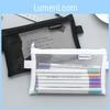 And Convenient Transparent Mesh Pencil Bag For Stationery Needs**