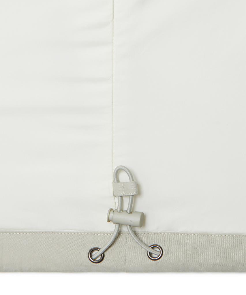 Nomanual Detachable Hooded Vest - Sand Gray