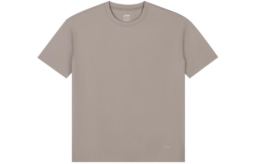 ASICS T Shirts Unisex Gray Crew Neck Moderate 2203A209-250 M