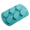 6 Cavity Pineapple Non-Stick Ice Cubes Tray Silicone Fruit Shape Chocolate Candy Molds Silicone Mold