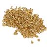 500 Pcs Hollow Rivets DIY Through Hole Brass Decorative Hollow Rivets Copper Air Eye