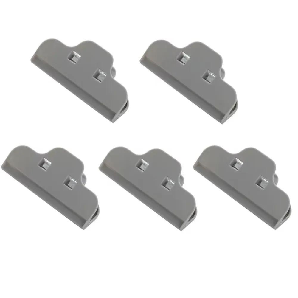 

5 шт. Зажимы для хранения продуктов Прочный кухонный органайзер для пакетов со снеками Сохранение Герметизирующие зажимы Предметы первой необходимости для дома