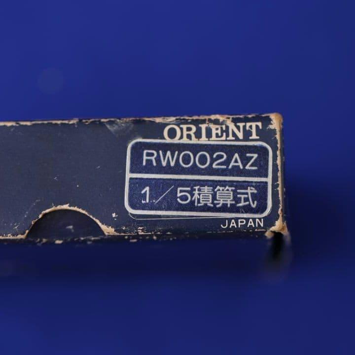 Used ORIENT Stopwatch RW002AZ 1/5 Second Cumulative