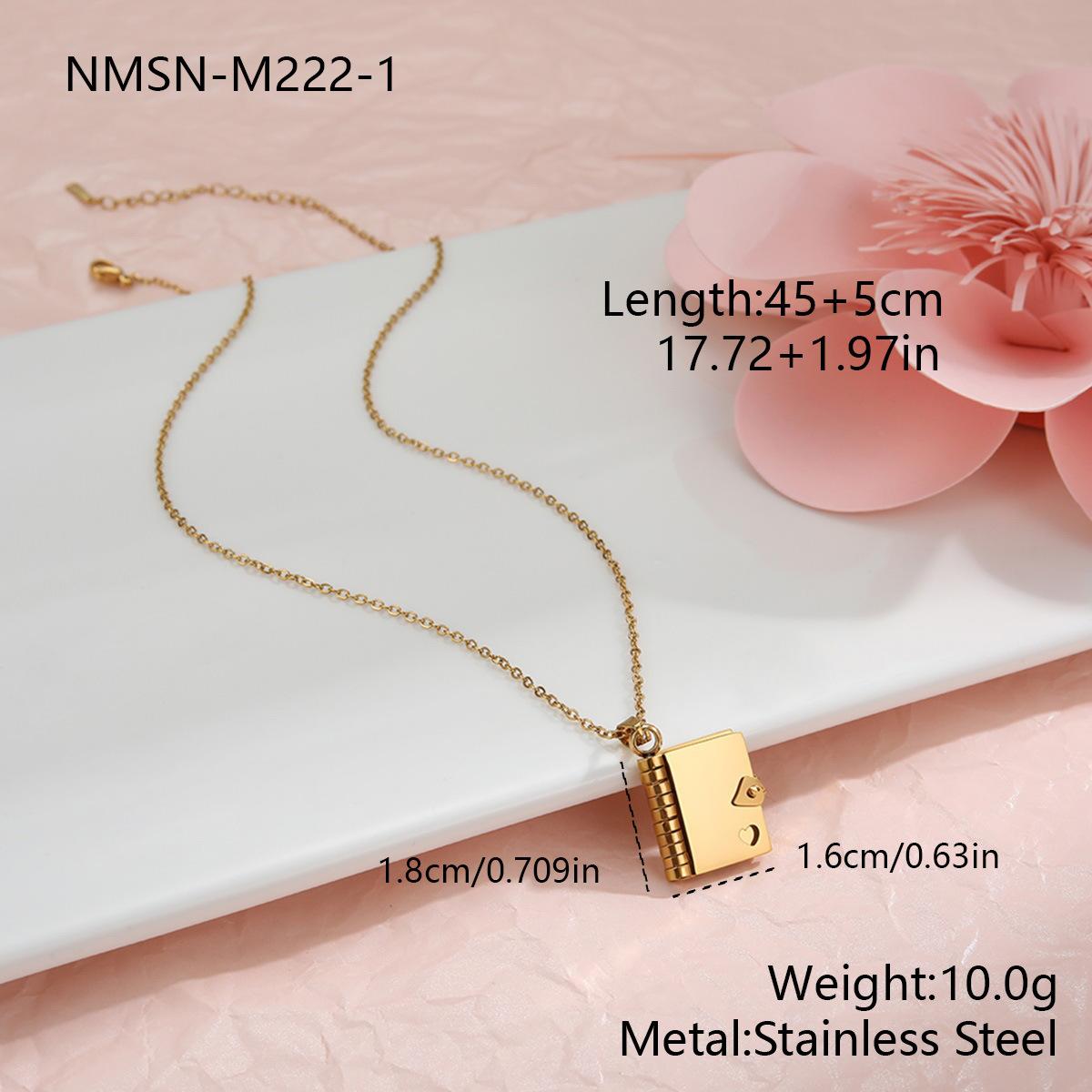 

Valentine Day Heart Envelope Pendant Necklace Handmade Sparkling Diamond Jewelry Romantic Gift for Her 18K