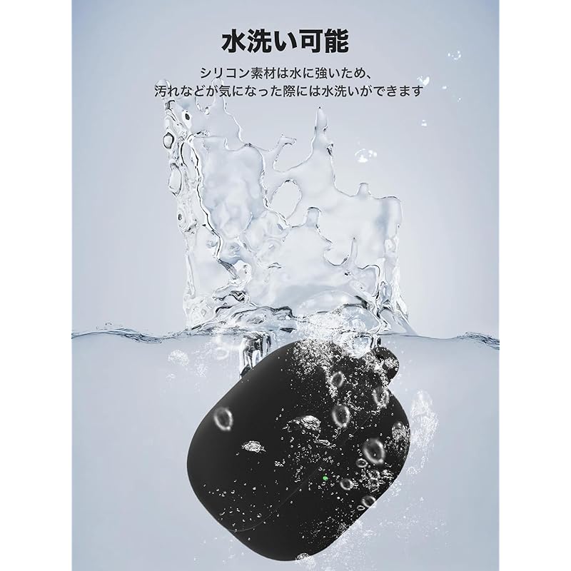 Xiaomi Buds 5 Pro for case Cover [YANMONGI] Wireless earphones protective cover silicone protective case -With chain charging case cover visible led