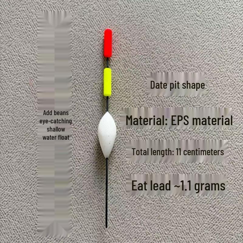 Hochsensibler, verdickter Schwimmer für flaches Wasser & Winterfischen