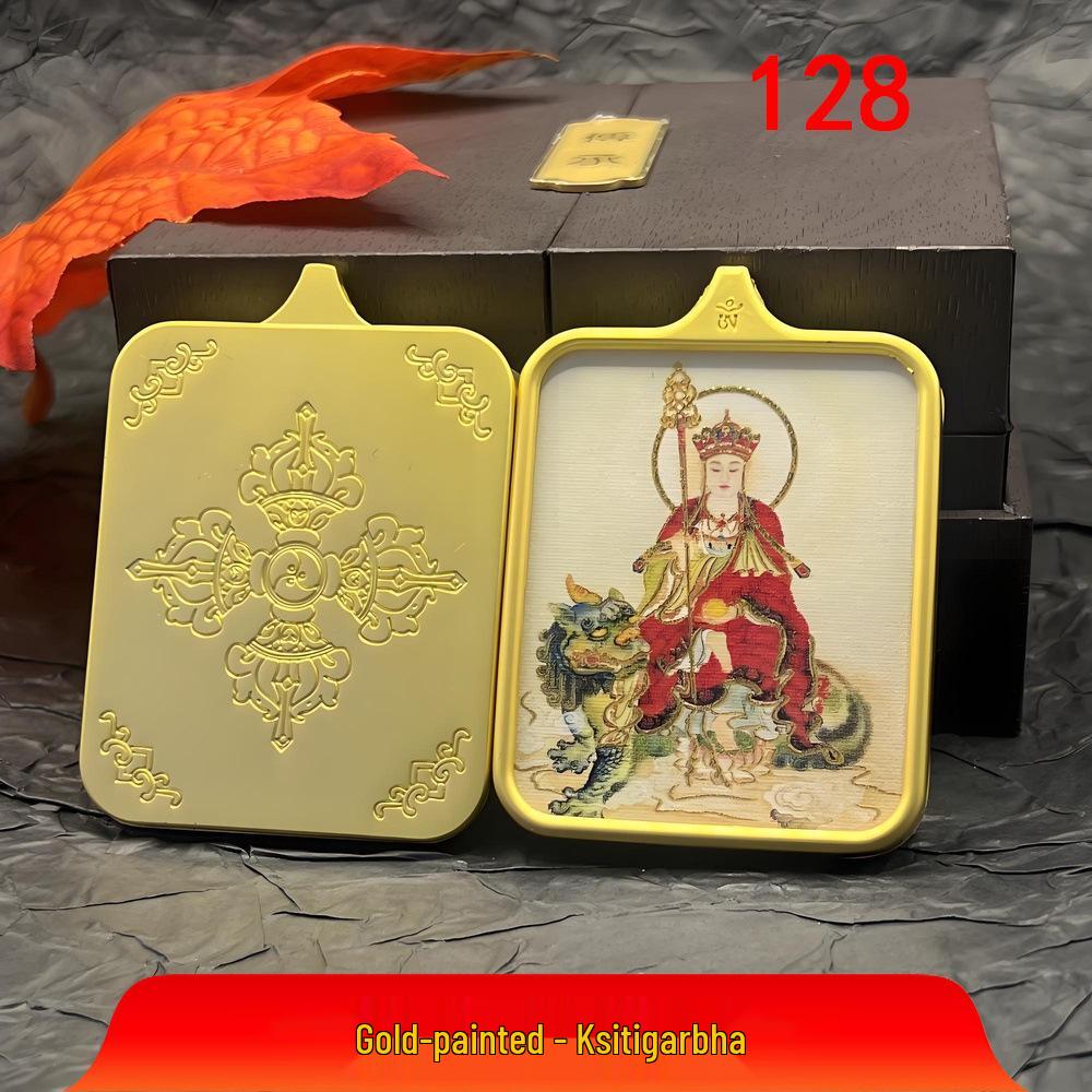 

Подвеска-танка Цзюхуашань Киноварь Кшитигарбха Card Core