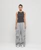 CHAMBROS Cargo Big Pocket Real Wide Sweatpants [Grey]
