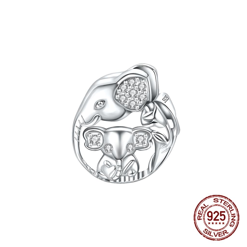 Charms Beads Copper Solid Color Letter Family Forever Tree Of Life Zircon Beads Fit Diy Bracelets Jewelry