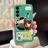 Custodia Per Samsung Galaxy A17 M17 4G 5G Gatto Cartone Animato Carino Copertura Protettiva Morbida in Silicone Per SamsungA17 M17 Fundas GalaxyM17 Coque