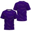 Fashion Gradient Stripe Print T Shirt for Men  Men's Clothes Summer Tops Casual Sports 3d T-Shirts