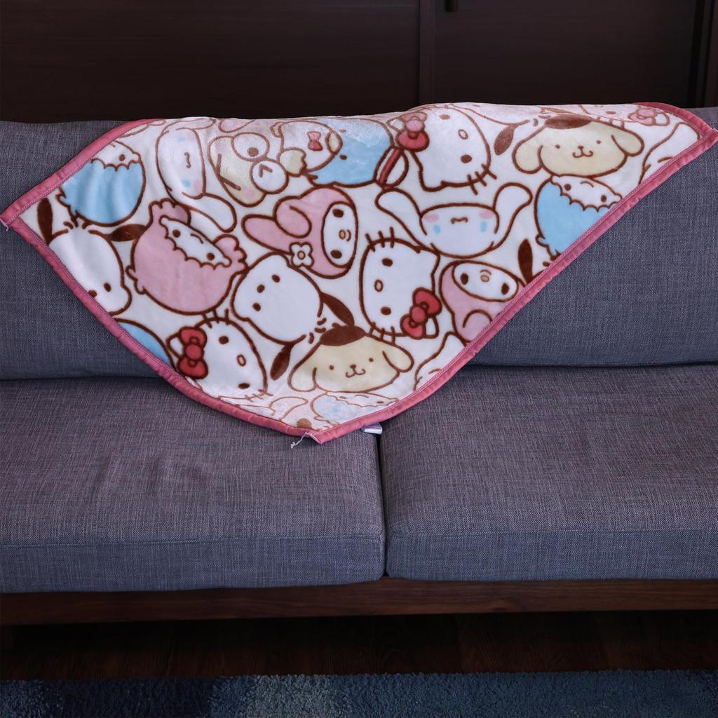 Throw Faces Character Mix 09 Sanrio H70 x W100cm [Marushin] Approx.
