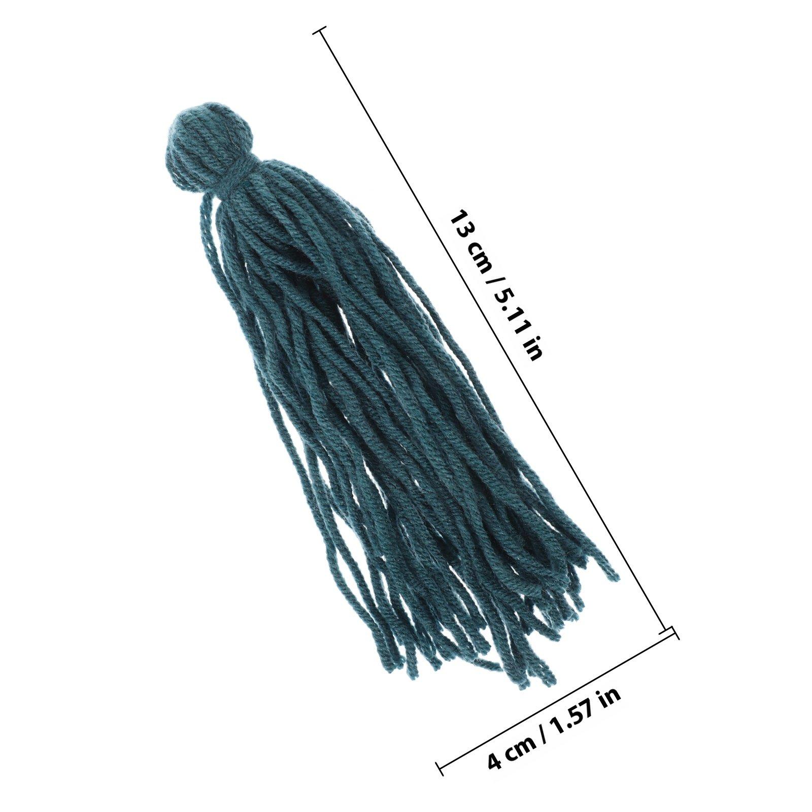 

5 Pcs Floating Spawning Mop Aquarium Mops Breeding Fish for Pond Hatching Brush темно-синий