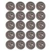 20 Sets   Rivet 24mm Diameter Vintage Decorative Zinc Alloy   Head Rivet Button with 7mm Screws