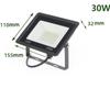 Outdoor IP66 Waterproof Path Light Spotlight LED Floodlight AC220V  20W 30W 50W 100W  Outdoor Garden Porch Courtyard Lamp