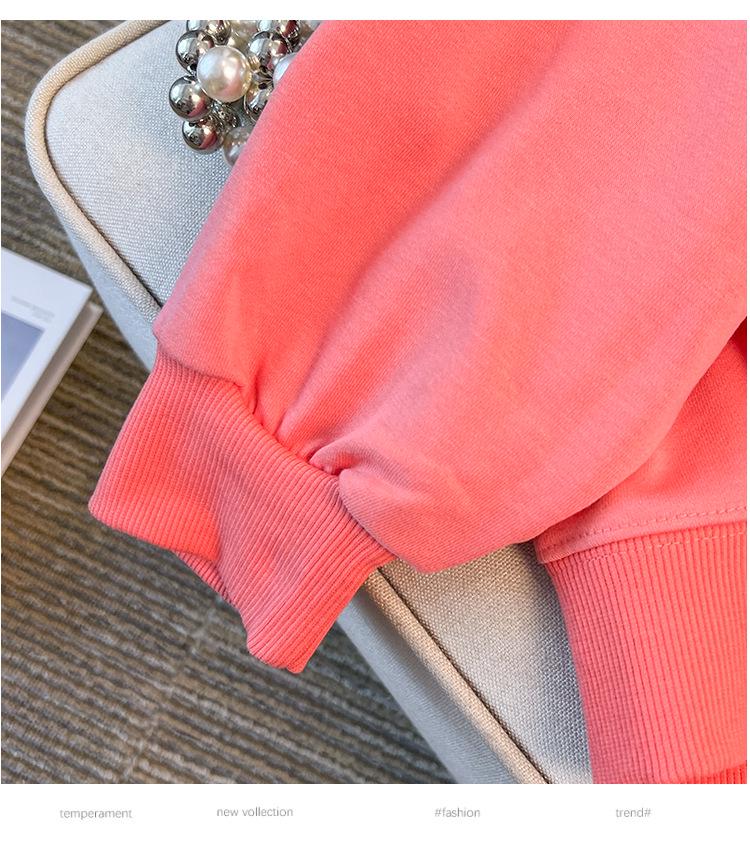 Super Fat Large Size Loose Fit Slimming Sweatshirt, Bust 150/170, Pullover Style 6028