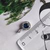 Серебряная подвеска с сапфиром nano 0.9ct (2203445)