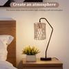 3Pcs Simulated Rattan Light Shade Fixture Vintage Hanging Lampshade Handmade Woven Lamp Shade for Living Room Hotel Restaurant