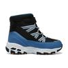 Skechers Velcro Comfortable Versatile Shock Absorbing High Top Outdoor Shoes Kids Shoes Light-Blue 660092L-BKLB