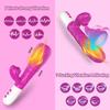 Rabbit Thrusting Vibrators Female Sex Toys For Women Clitoris Sucker Stimulator Heating Dildos Goods For Adults Sucking Machine