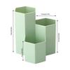 Simple Frosted Honeycomb Pen Holder Large Capacity Multi-Functional Desk Stationery Storage Box Office Accessories Table Decor