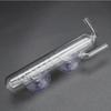 Bubble Counter, Glass Material with Replaceable Suction Refiners for Aquarium CO2 System Vertical Configuration
