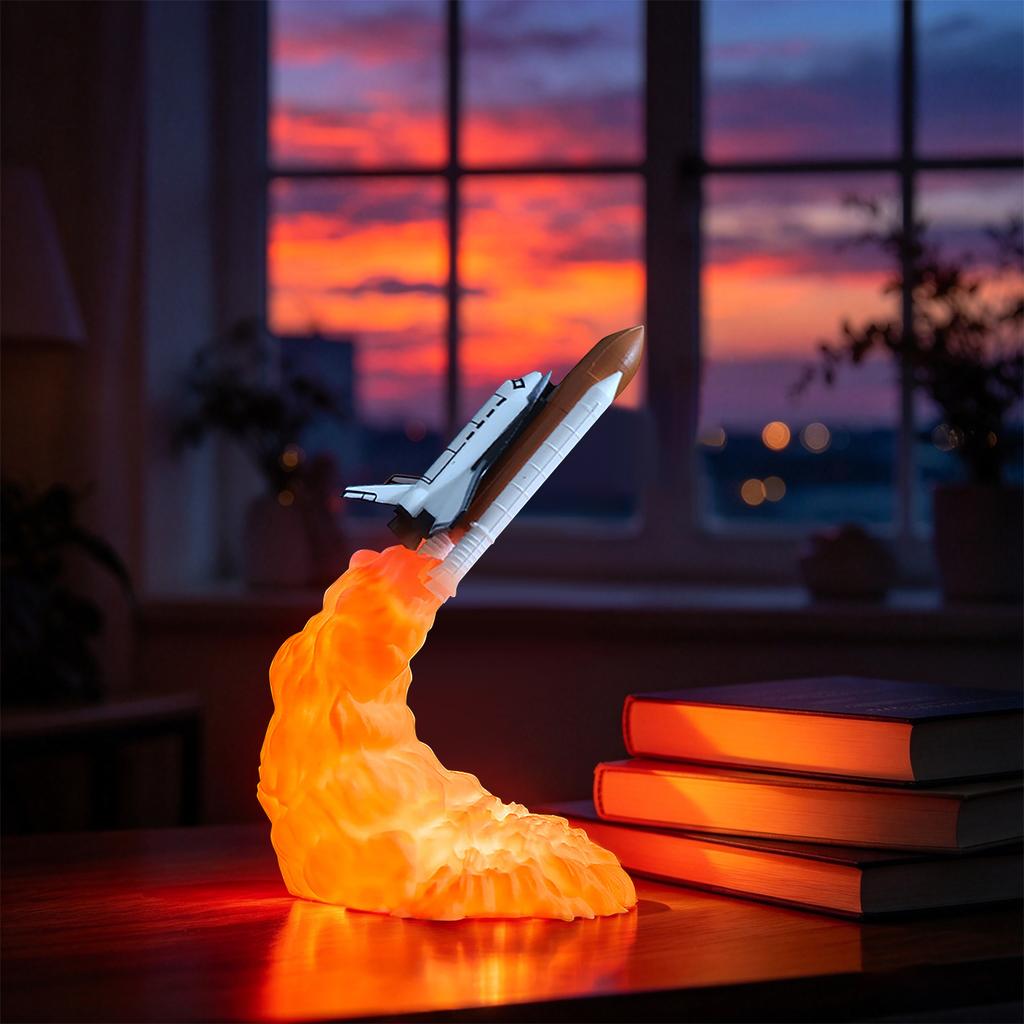 3D Printed Lamp Novelty Gift Electronic Creative Desk Decoration Night Light