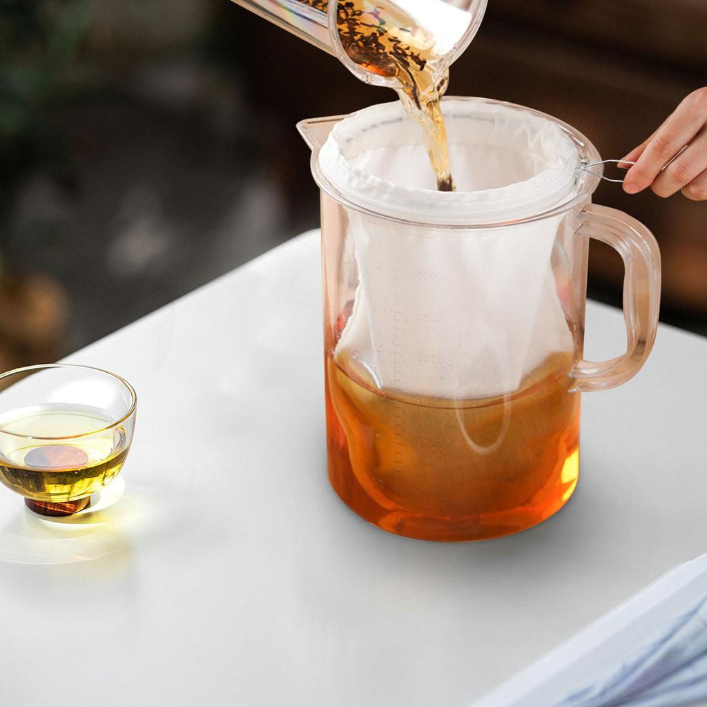 6 bis 30 Stück Sojamilch Weinfilterbeutel Nussmilchbeutel Tee Öl Joghurt Filternetz Mesh Küche Lebensmittel Wiederverwendbare Nylonfilterbeutel Sieb