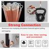 5 PCS Automotive Engine Grounding Strap, Flexible Tensile-Resistant Copper Braided Distribution Box Bridge Jumper, Car Multi-Purpose Heavy-Duty