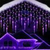 Street Garland Winter Festoon Led Light Curtain Icicle Garlands for New Year Droop New Year's Garland Christmas Decorations