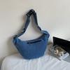 Denim Bag Large Capacity Hobo Bag Women's Lightweight Crossbody Bag Shoulder Bag