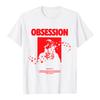 T-shirt a maniche corte Ossessione per il Cinema Cotone Morbido Uomo Donna T-shirt Unisex Streetwear Merchandising Grafico Moda Girocollo Abbigliamento Largo