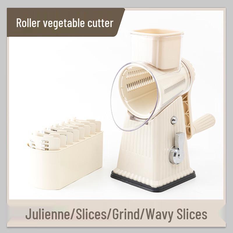 Многофункциональная ручная роторная овощерезка и шинковка