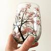 Seasons Glass Cup Four Seasons Tree Wine Glasses Red Wine Glass Goblet Champagne Cup Home Wedding Decoration
