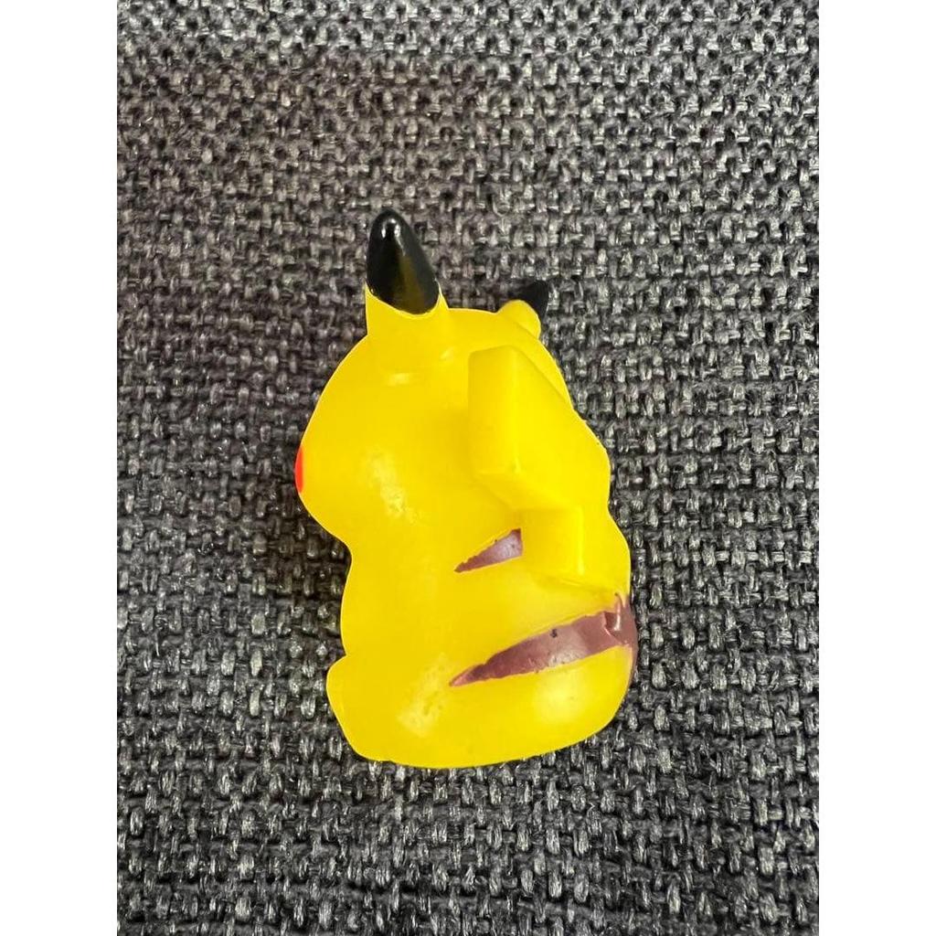 Used 1998 Pokemon Pikachu Figure Soft Vinyl BANDAI Game Goods