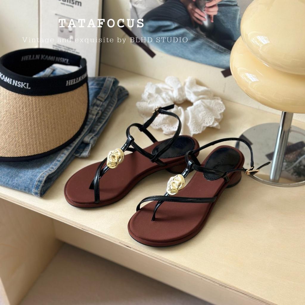 Flat bottom versatile soft bottom slippers women's 2025 new summer models women's models popular women's home wear light and not tired feet